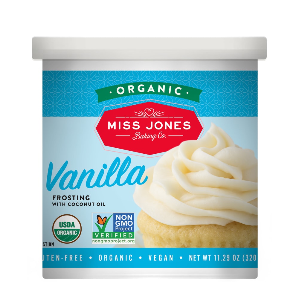 Miss Jones Baking Co.® Organic Ready To Spread Vanilla Frosting