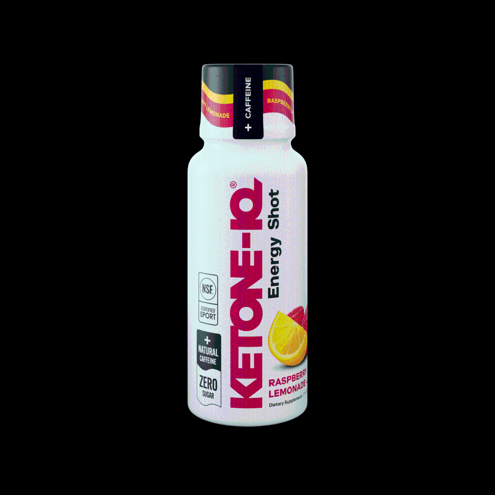 Ketone-IQ Caffeine Raspberry Lemonade Energy Shot