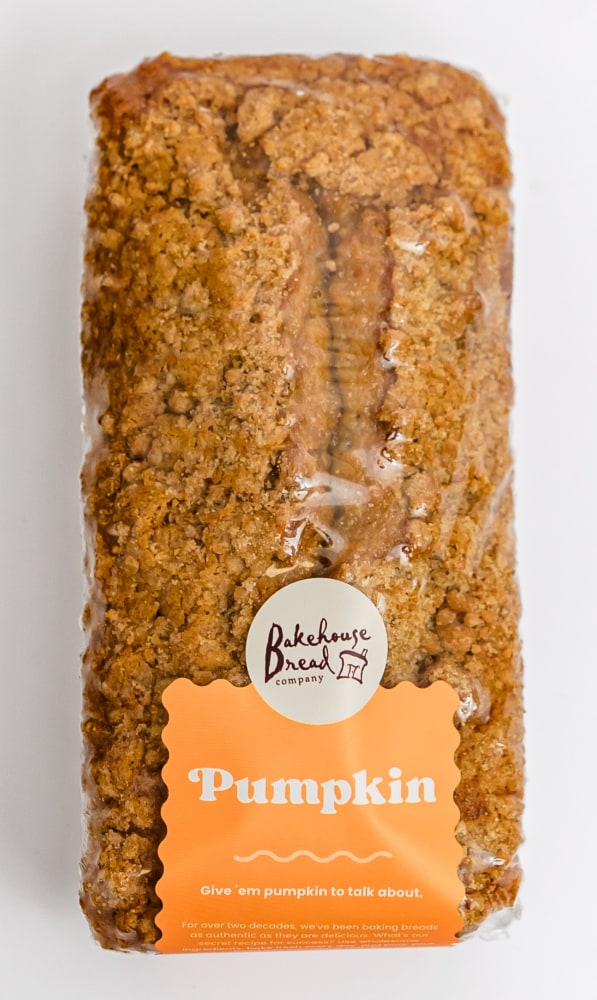 Bakehouse Bread Company Artisan Pumpkin Bread