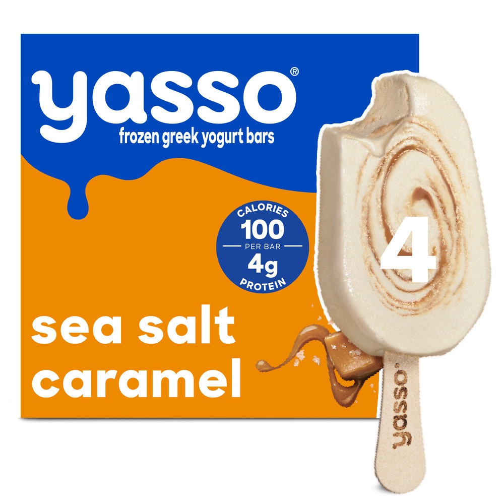 Yasso ® Sea Salt Caramel Greek Yogurt Bar