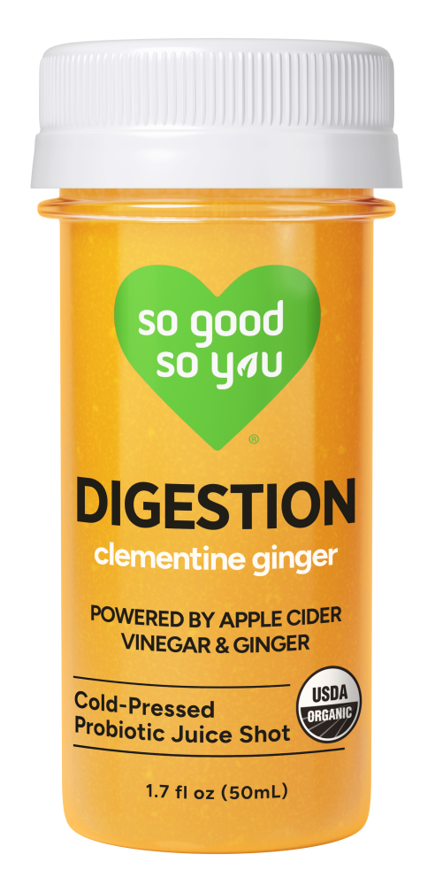 So Good So You® Digestion Clementine Ginger Probiotic Wellness Shot