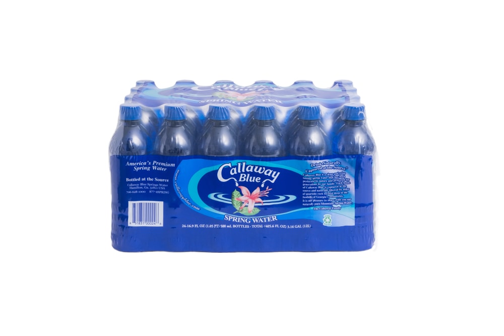 Callaway Blue Spring Water .5 Liter 24 pk
