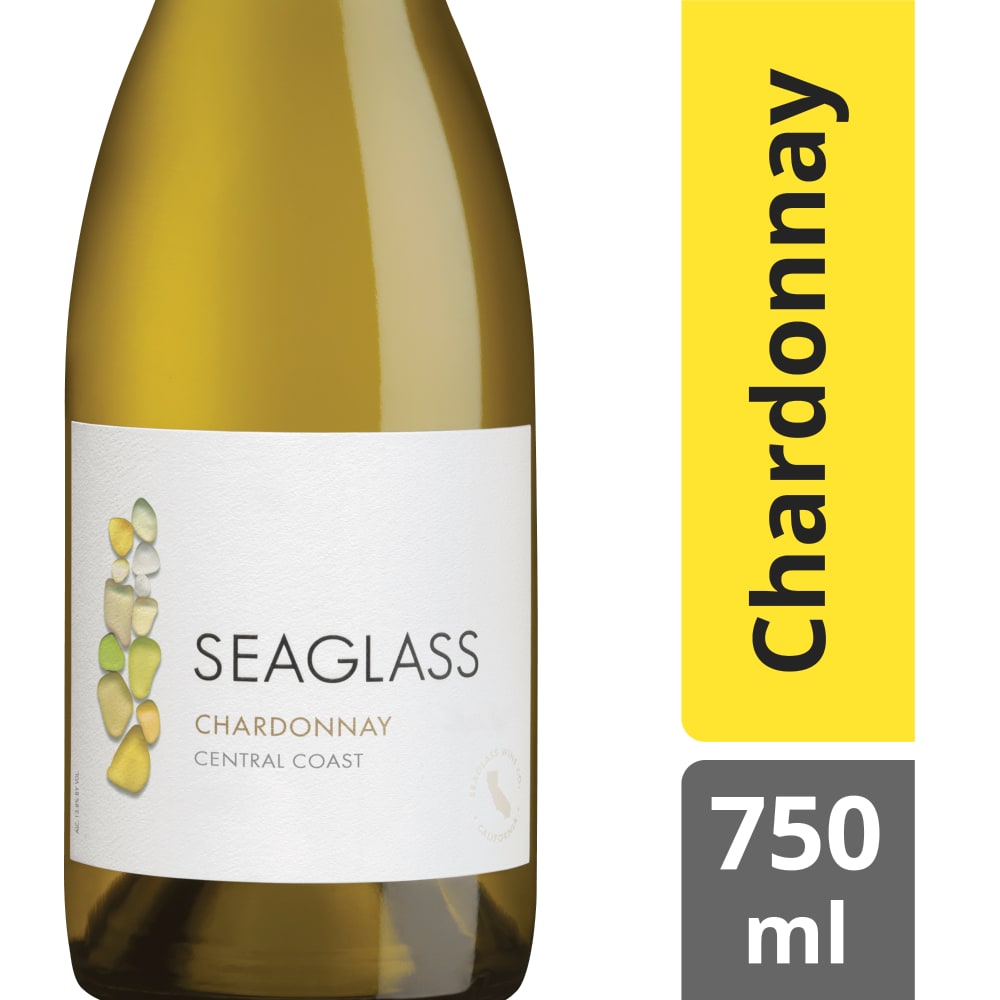 SEAGLASS Chardonnay California White Wine 750 ml