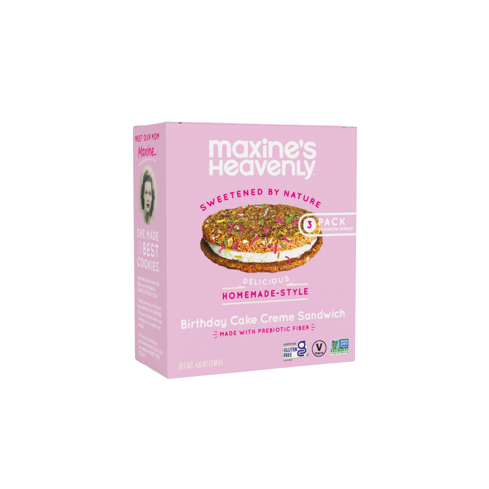 Maxine’s Heavenly™ Gluten Free Birthday Cake Creme Pie Sandwich Cookie