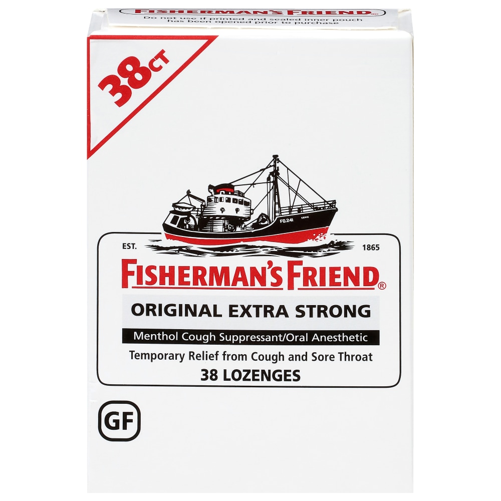 Fisherman’s Friend® Original Extra Strong Cough & Sore Throat Relief Lozenges