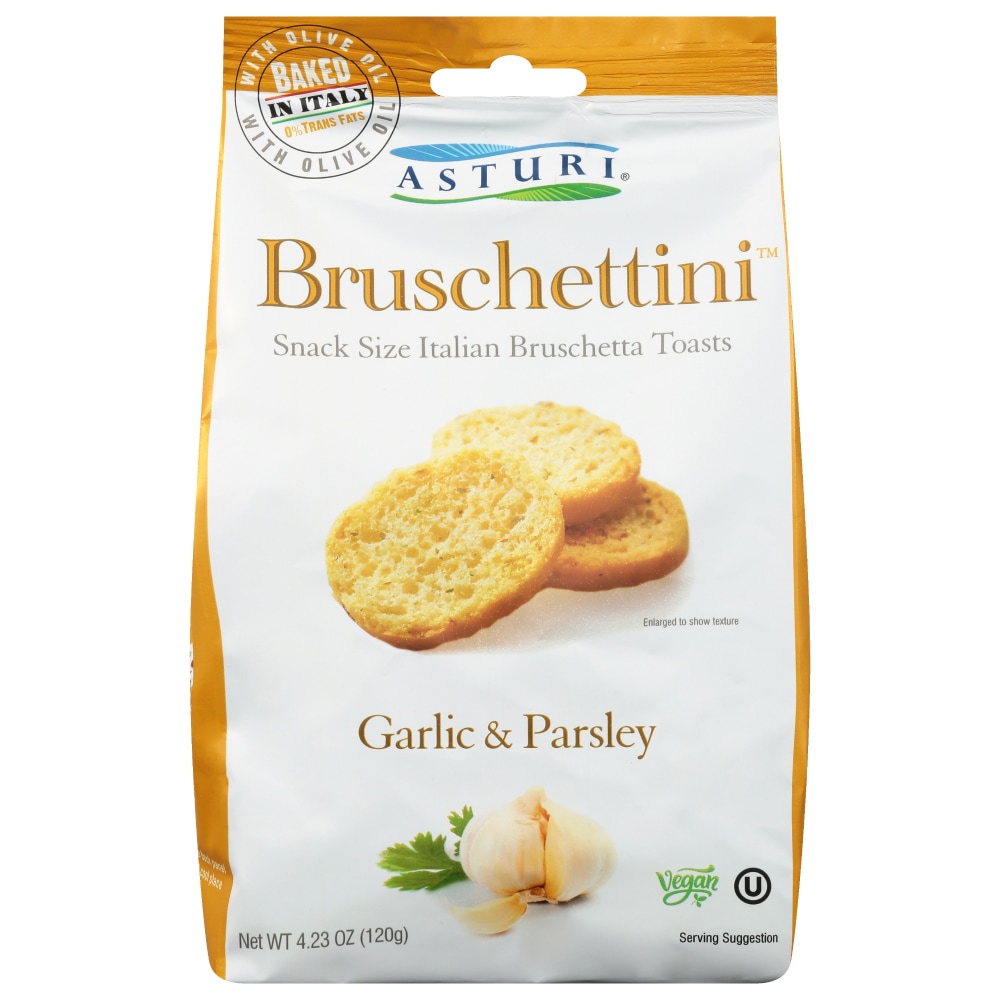 Asturi® Bruschettini™ Garlic & Parsley