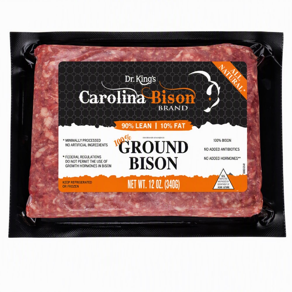 Carolina Ground Bison 90% Lean