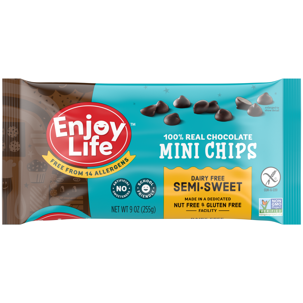 Enjoy Life™ Semi-Sweet Dairy Free Vegan Mini Chocolate Chips