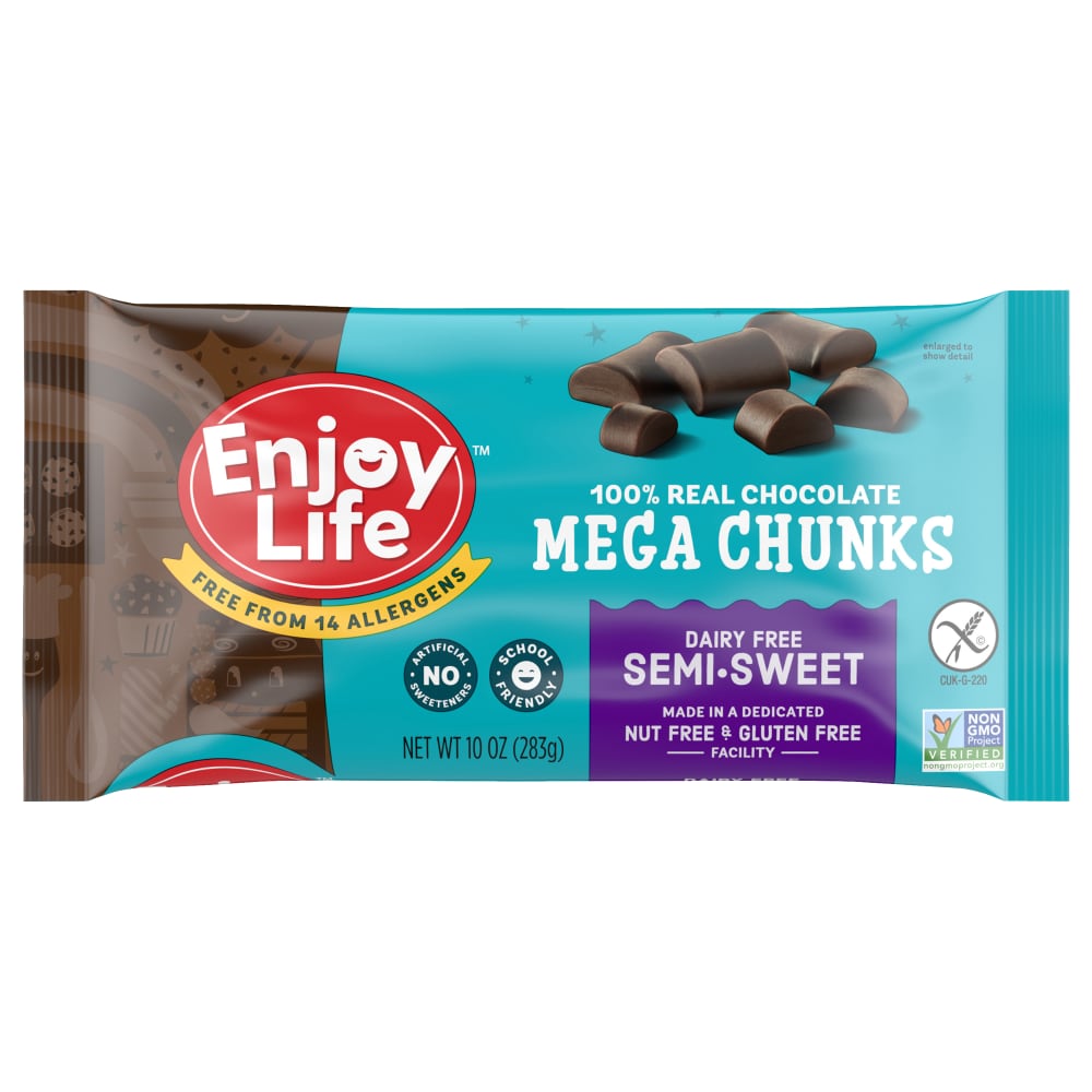Enjoy Life™ Mega Chunks Vegan Semi-Sweet Chocolate Chips