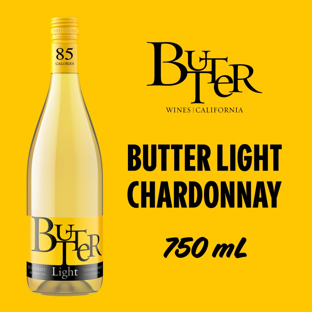 Butter Light Chardonnay California White Wine