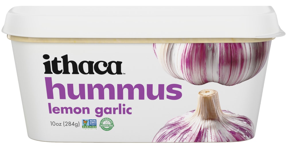 Ithaca Lemon Garlic Hummus 10 oz