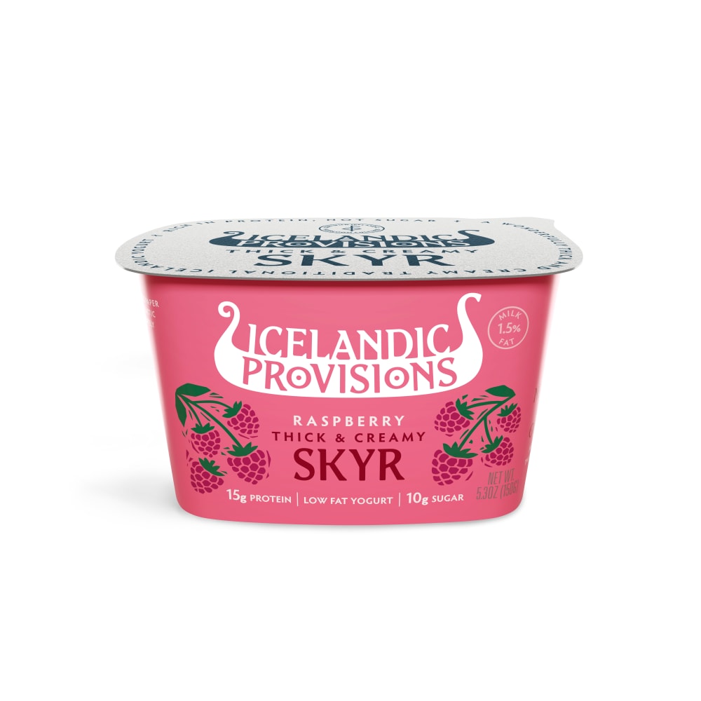 Icelandic Provisions Raspberry Skyr Yogurt Cup