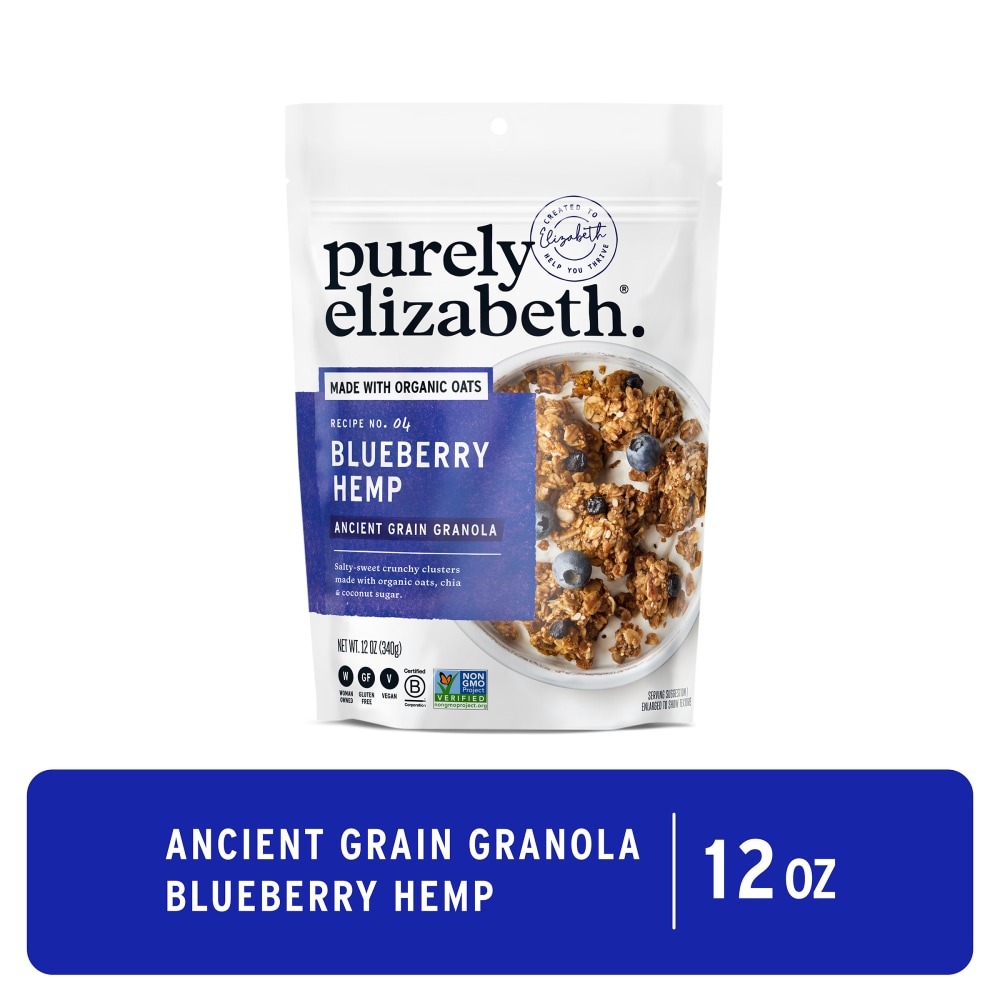 Purely Elizabeth Blueberry Hemp Ancient Grain Granola