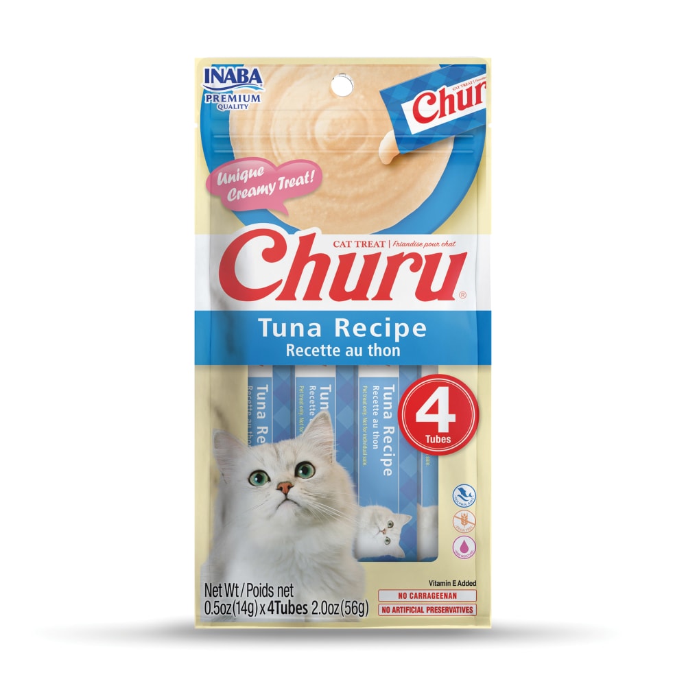 Inaba® Churu® Puree Cat Treat Tuna Recipe