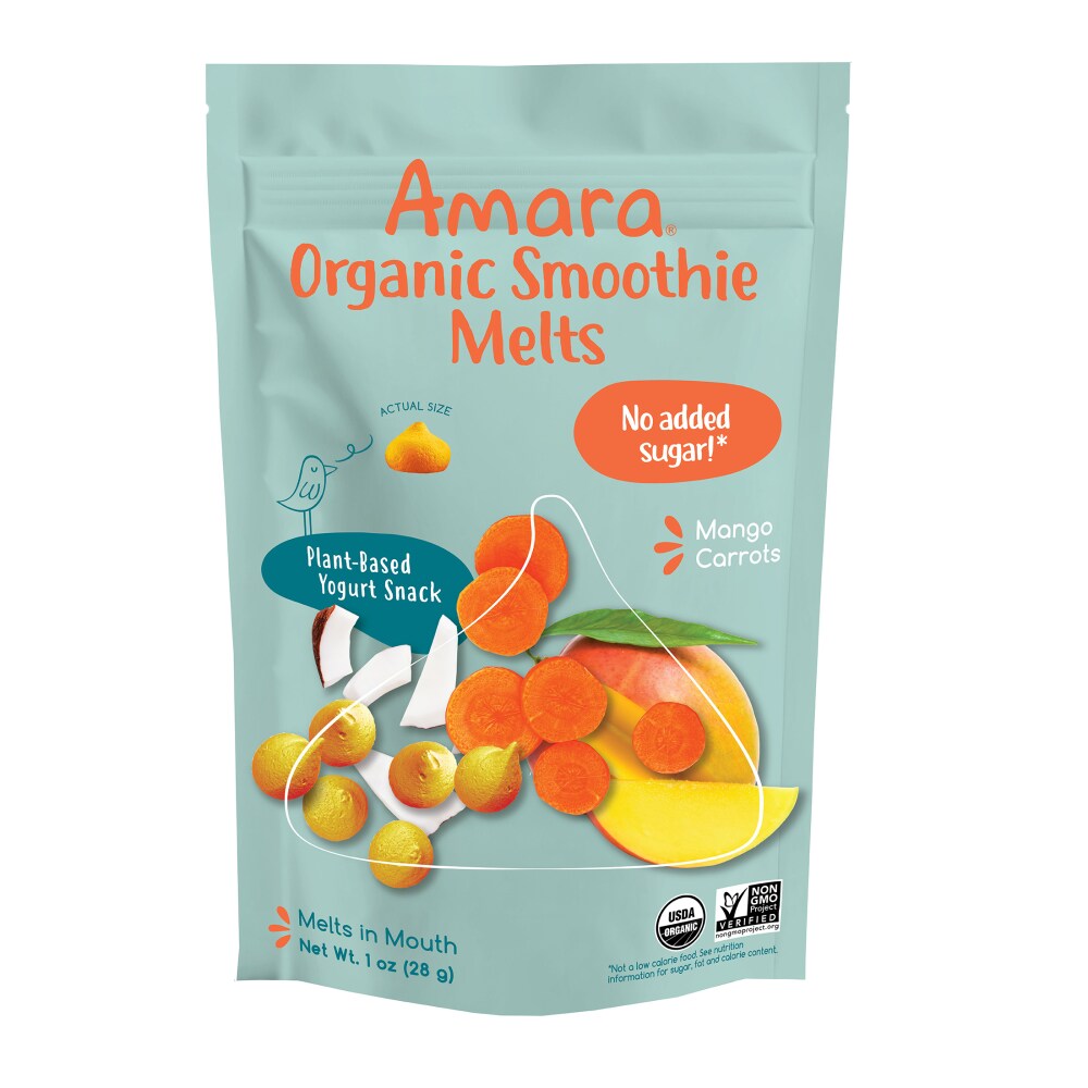 Amara® Mango Carrot Organic Smoothie Melts