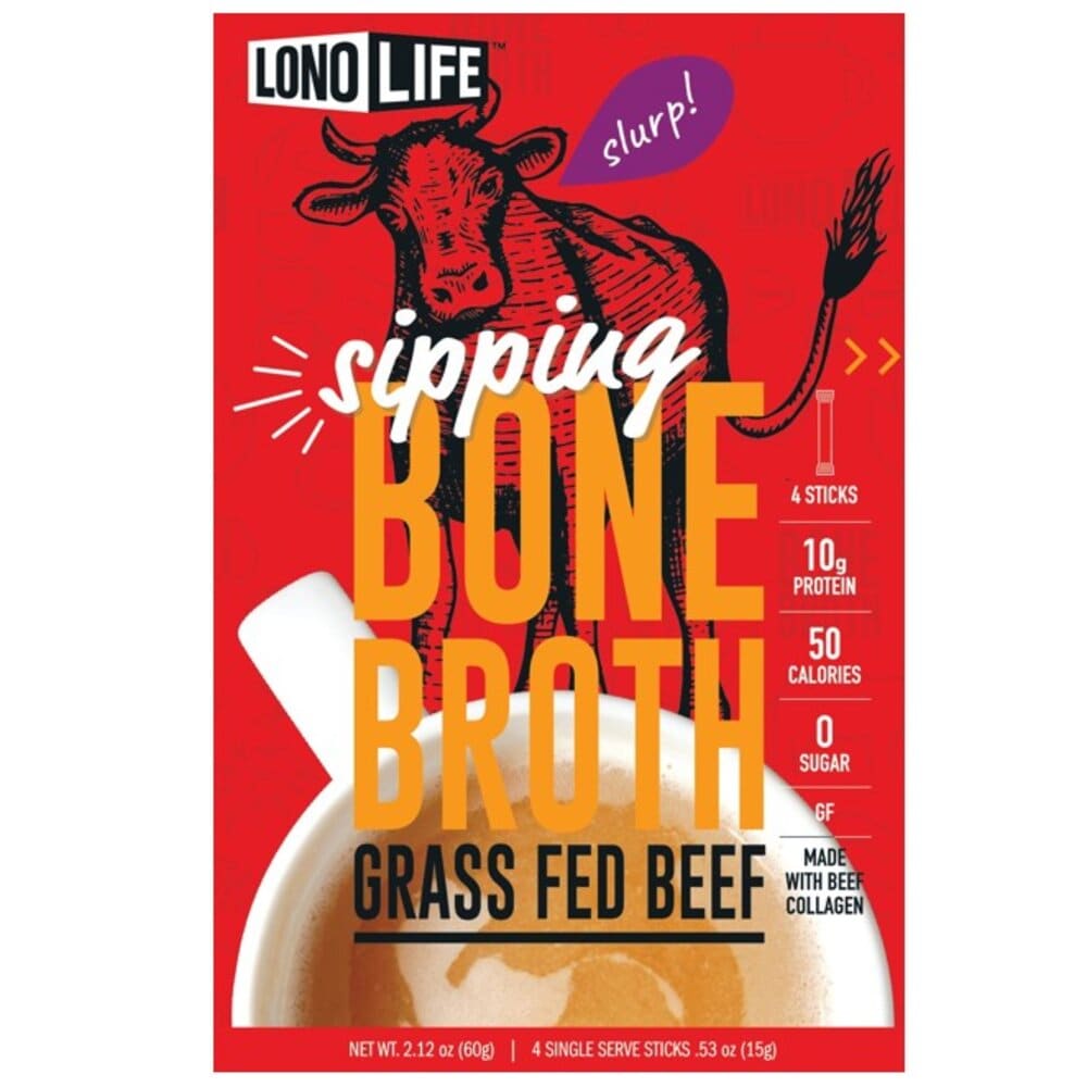 Lonolife™ Beef Bone Sipping Broth Stick Packs