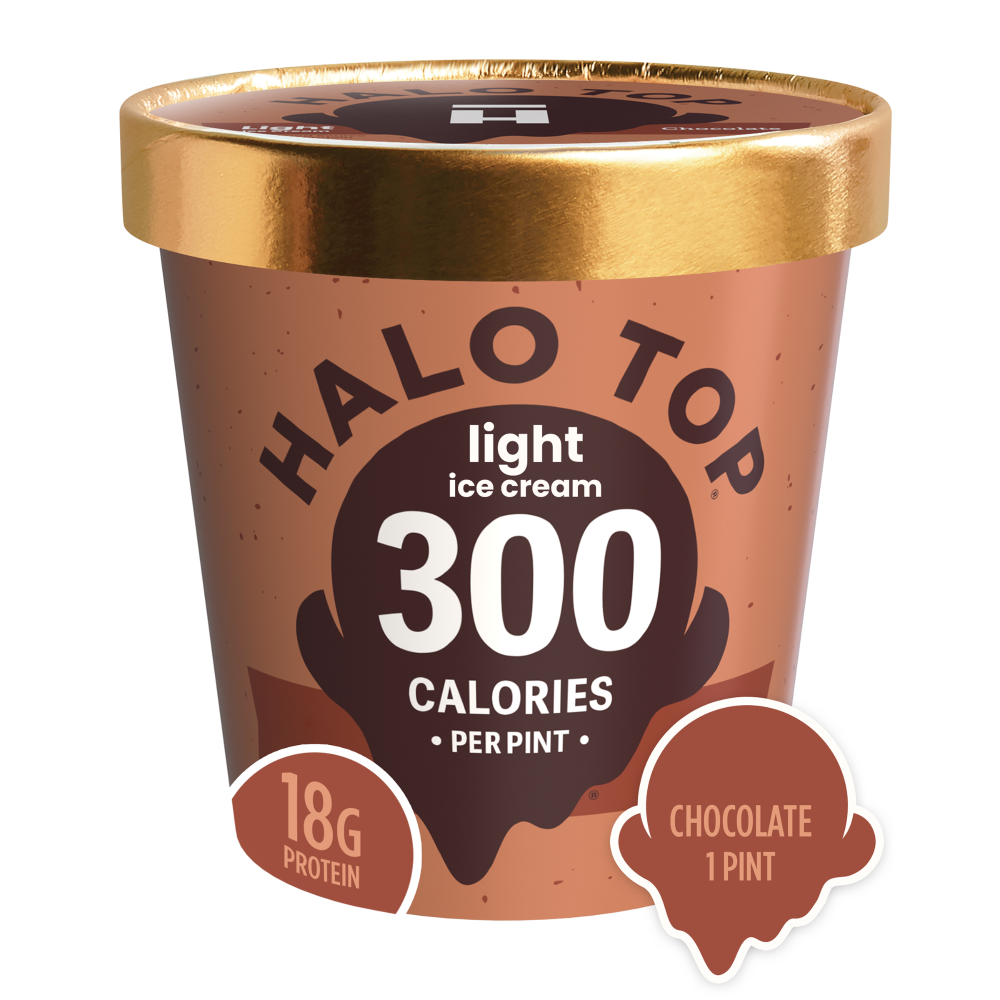 Halo Top Chocolate Light Ice Cream