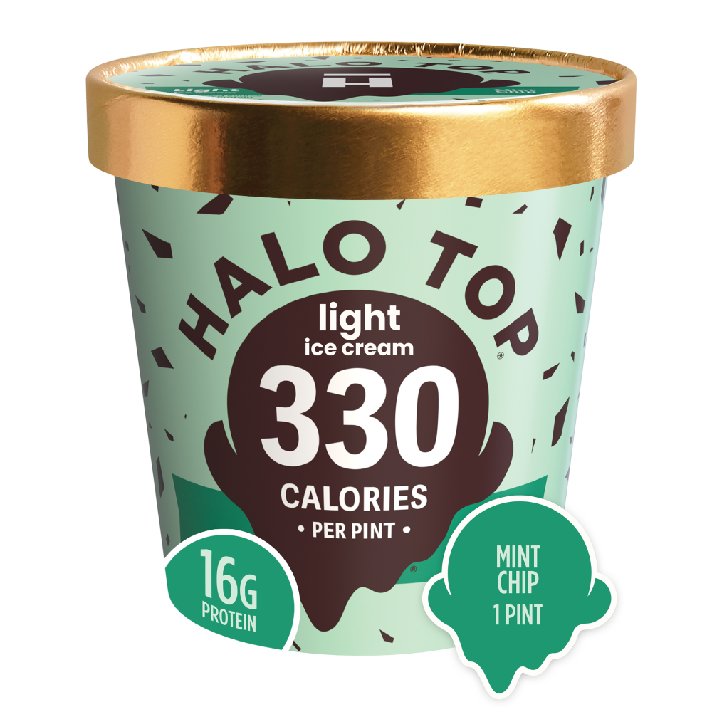 Halo Top Mint Chip Light Ice Cream