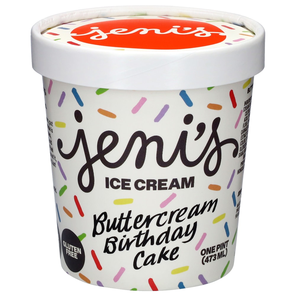 Jeni’s Buttercream Birthday Cake Ice Cream Pint