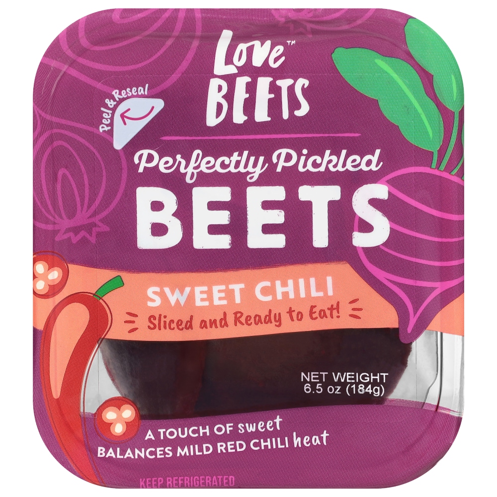 Love Beets Sweet Chili Sliced Pickled Beets
