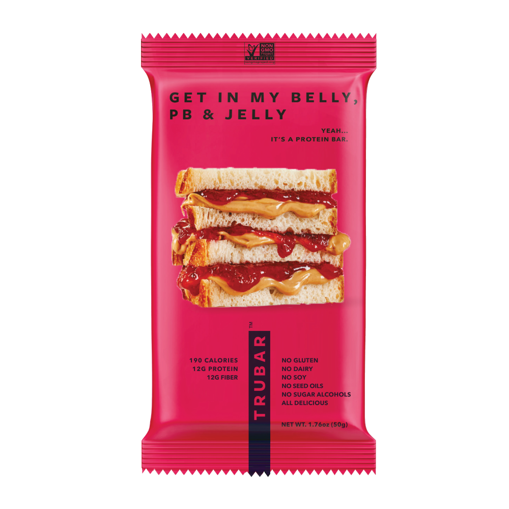 TruBar™ PB & Jelly Get In My Belly Bar