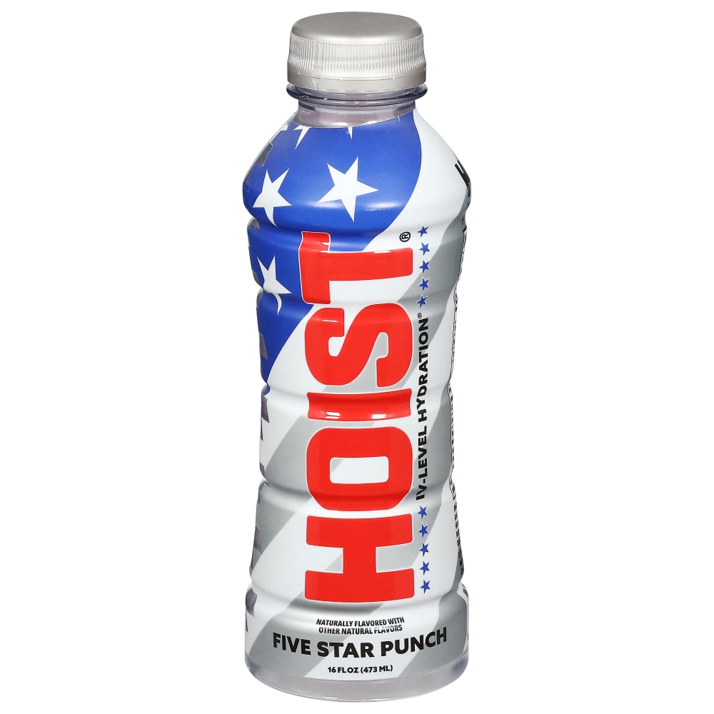 Hoist® Five Star Punch IV-Level Hydration Sports Drink Bottle