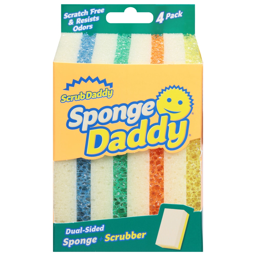 Scrub Daddy® Dual-Sided Sponge and Scrubber Multi-Pack