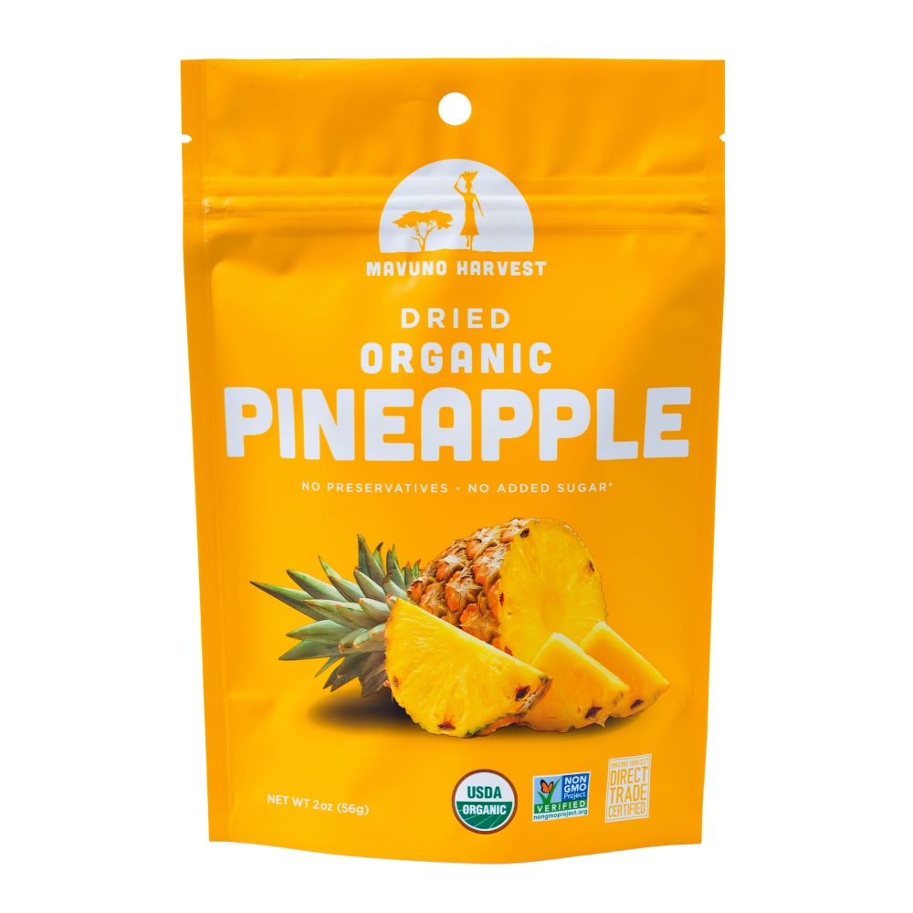 Mavuno Harvest Organic Dried Pineapple