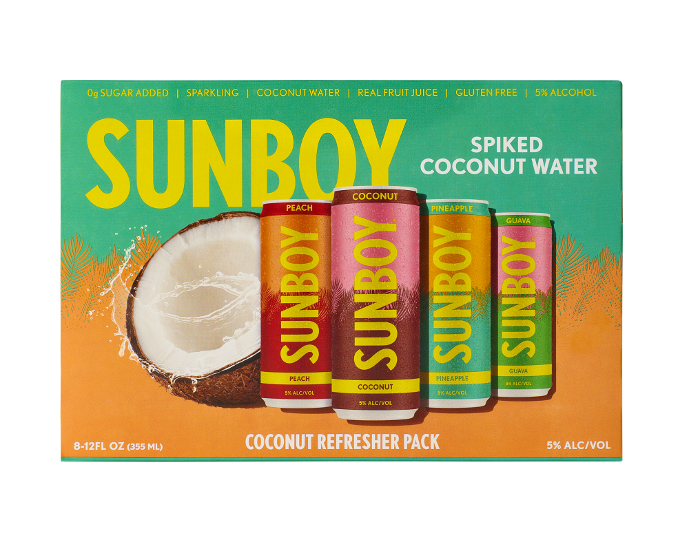 Sunboy Spiked Coconut Water Variety Pack