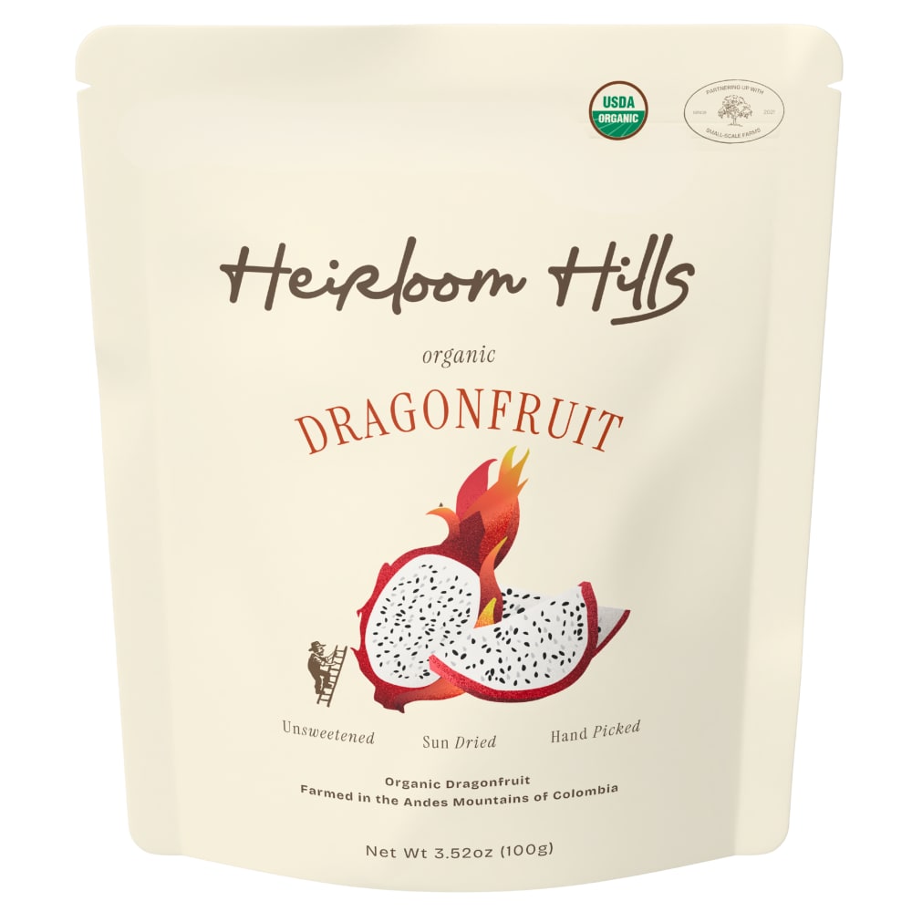 Heirloom Hills Organic Dried Dragonfruit