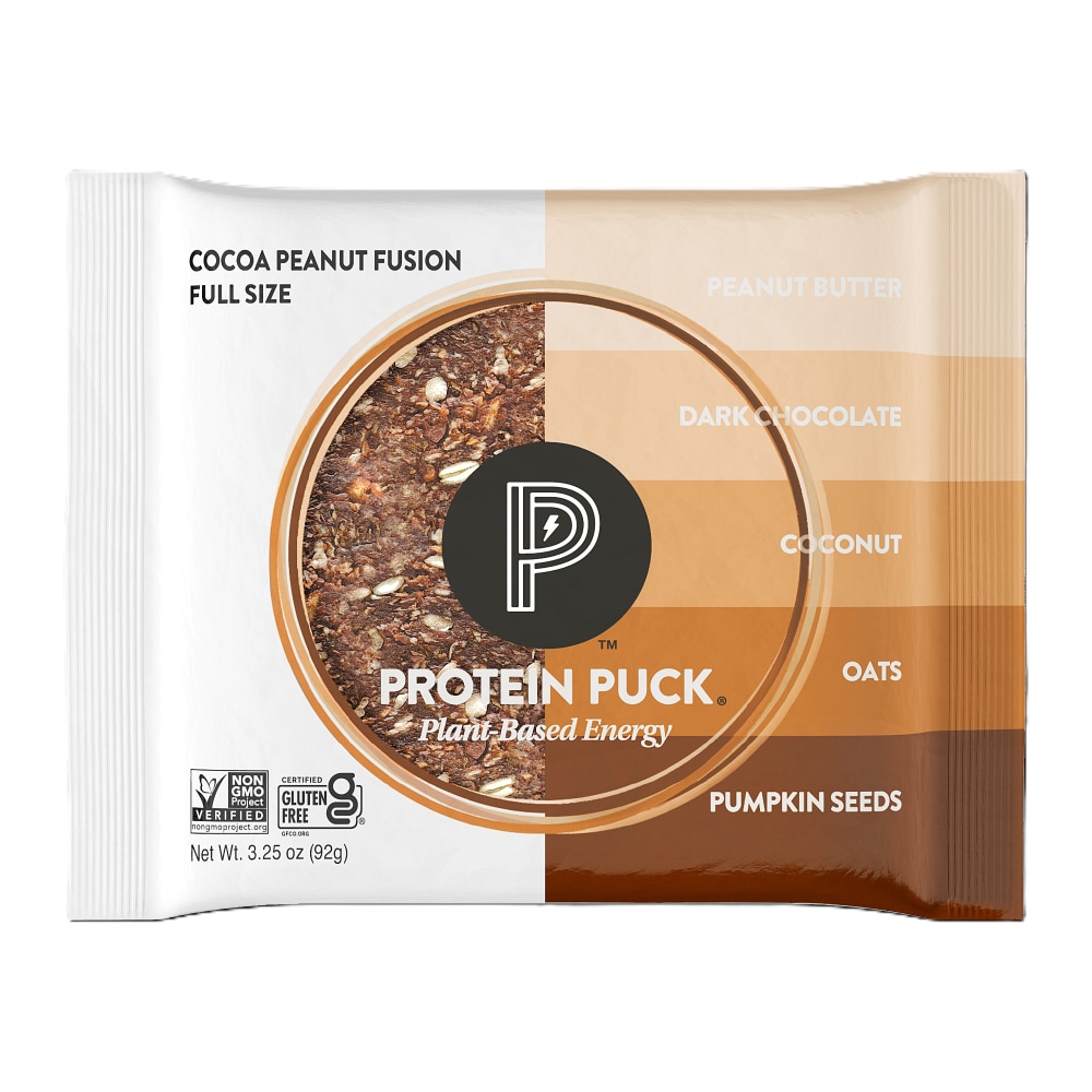 Protein Puck Cocoa Peanut Fusion Protein Bar
