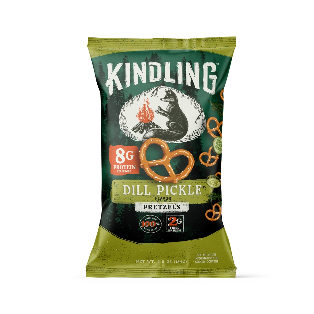 Kindling™ Dill Pickle Pretzels, 6.5oz Bag