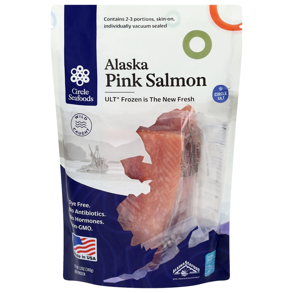 Circle Seafoods Wild Caught Alaska Pink Salmon