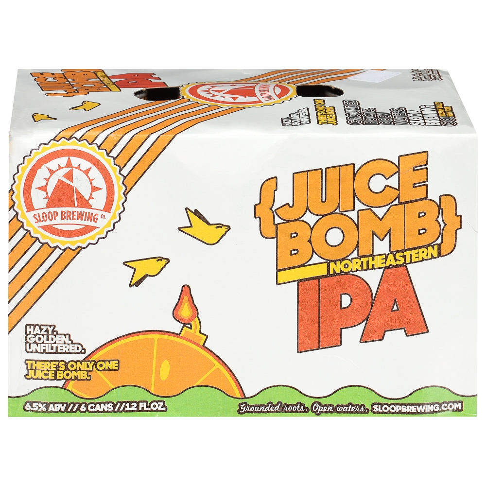 Sloop Brewing Co. Juice Bomb Northeastern IPA Craft Beer