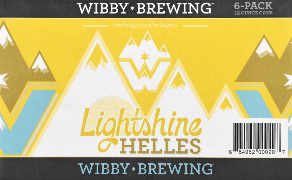Wibby Brewing Lightshine Helles Lager Beer