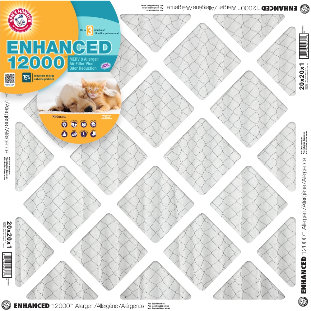Arm and Hammer™ Enhanced 12000™ Allergen Air Filter