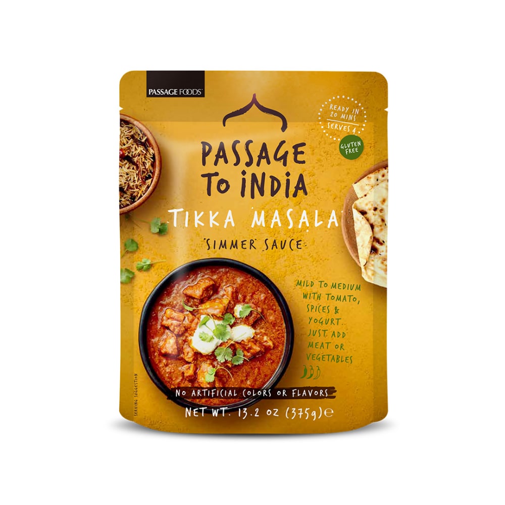 Passage To India Gluten Free Tikka Masala Simmer Sauce