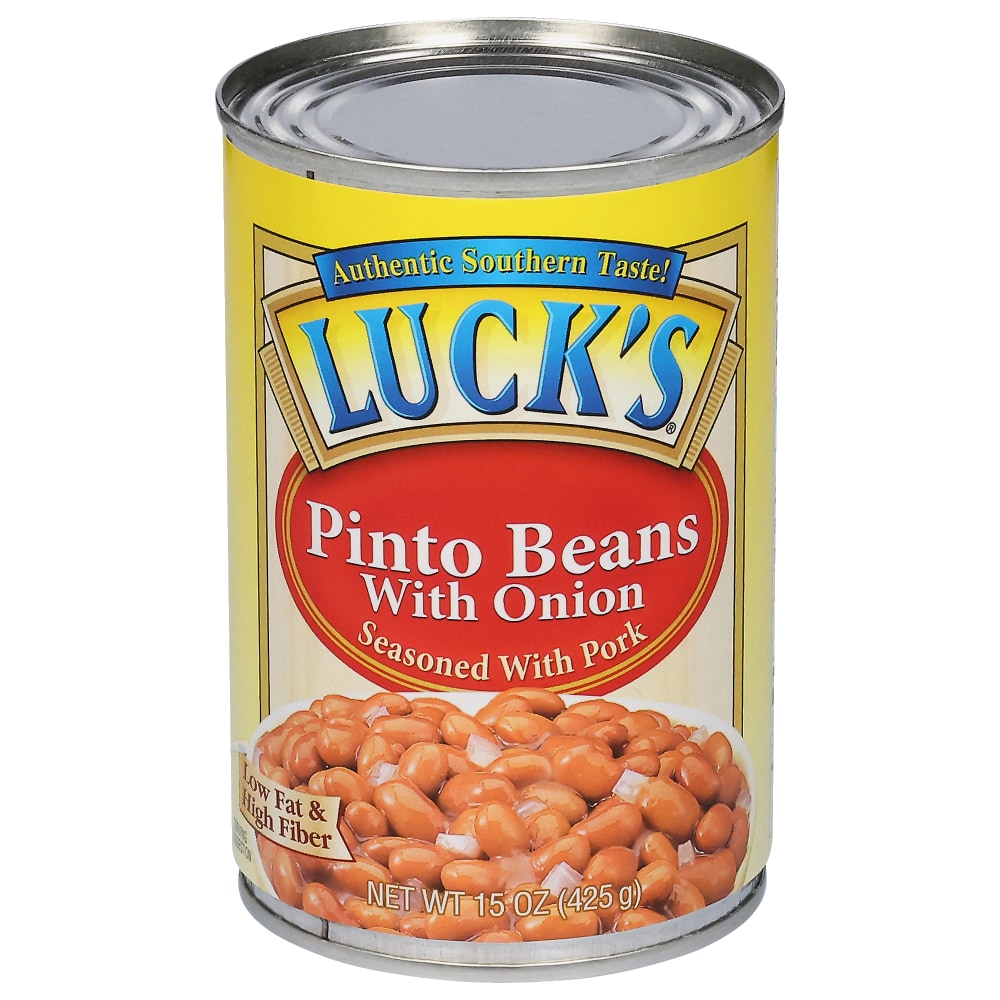 Luck’s® Pinto Beans with Onions Seasoned with Pork