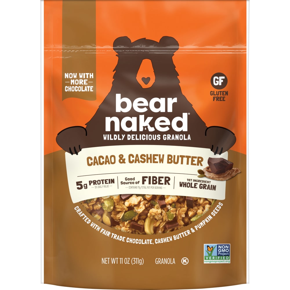 Bear Naked Cereal Granola Cacao Cashew Butter Crunch 11oz