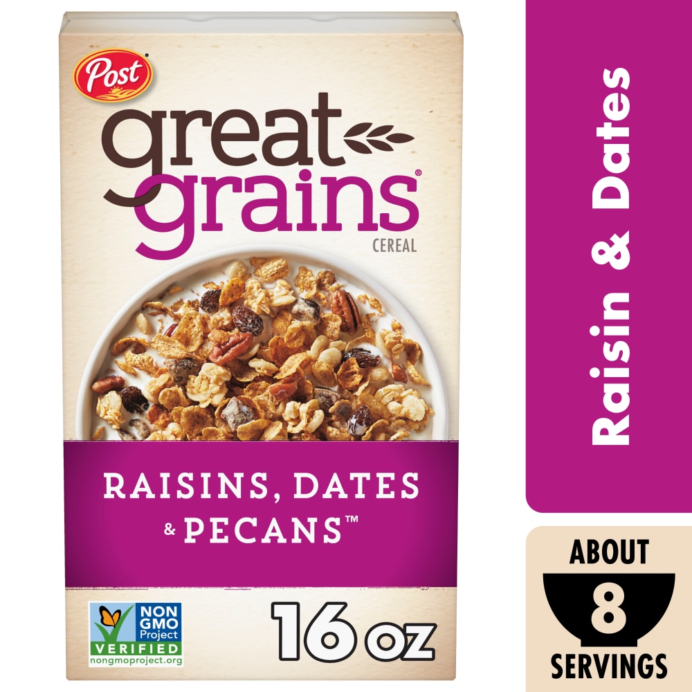 Great Grains Raisins Dates and Pecans Large Size Cereal