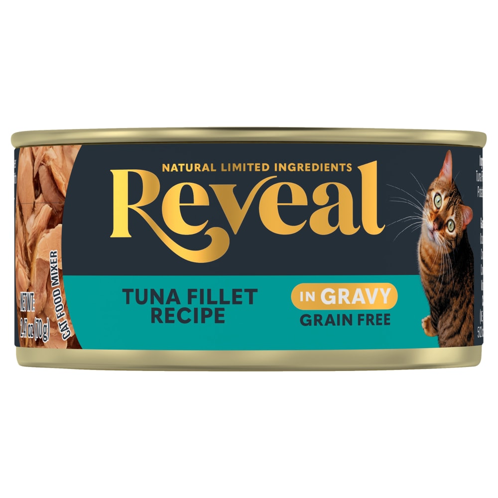 Reveal Tuna Fillet In Gravy Grain-Free Wet Cat Food