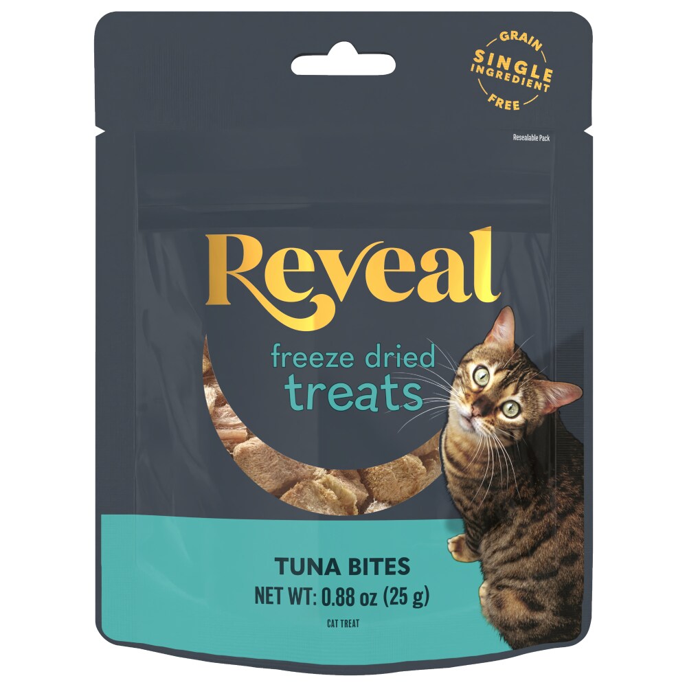 Reveal Natural Cat Treats Freeze Dried Tuna Bites