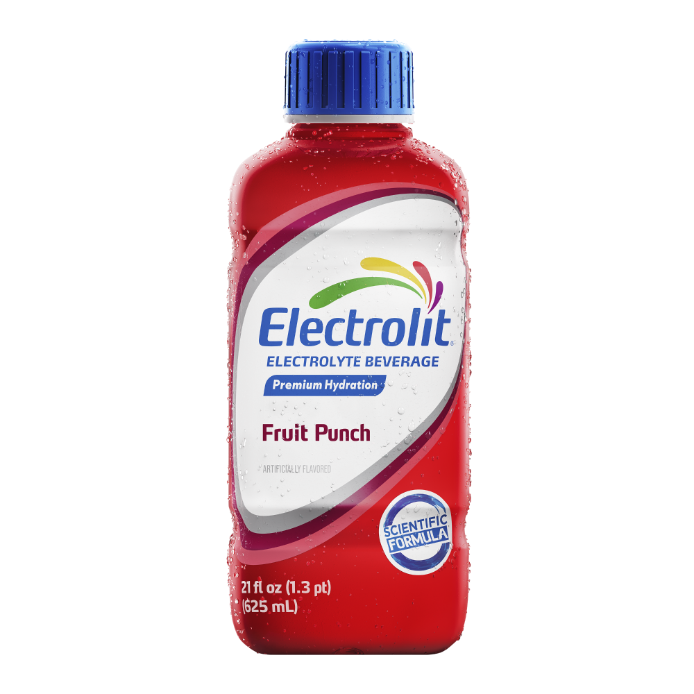 Electrolit Premium Hydration Fruit Punch Sports Drink Beverage
