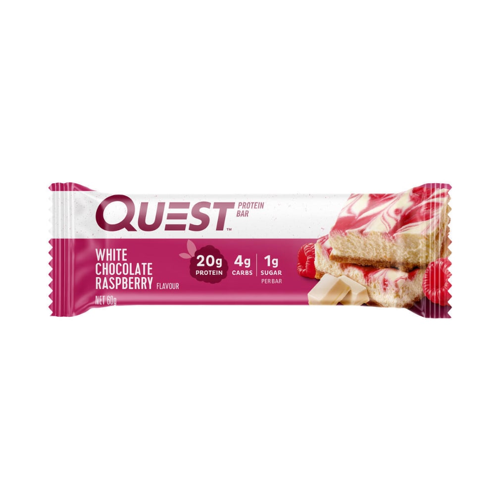 Quest White Chocolate Raspberry Protein Bars