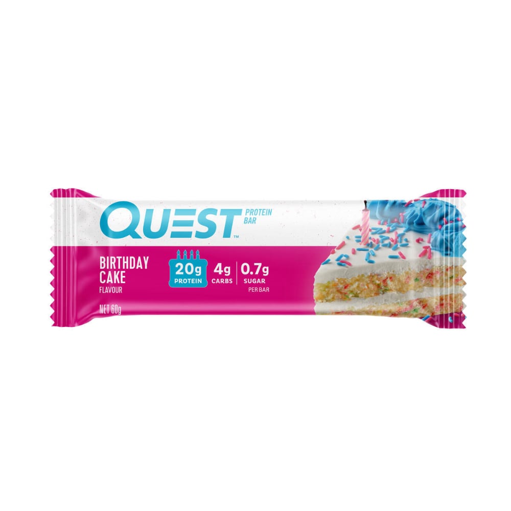 Quest Birthday Cake Protein Bars