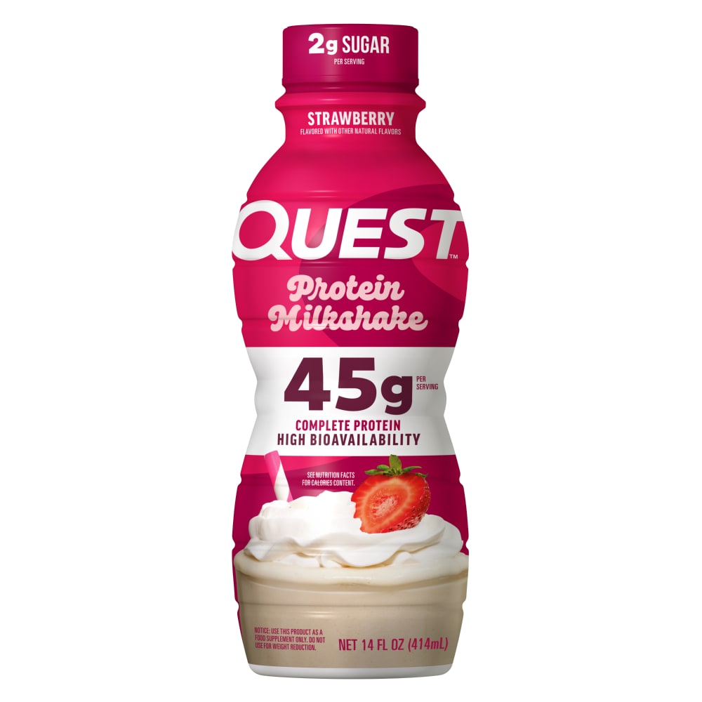 Quest™ High Protein Strawberry Milkshake Ready to Drink
