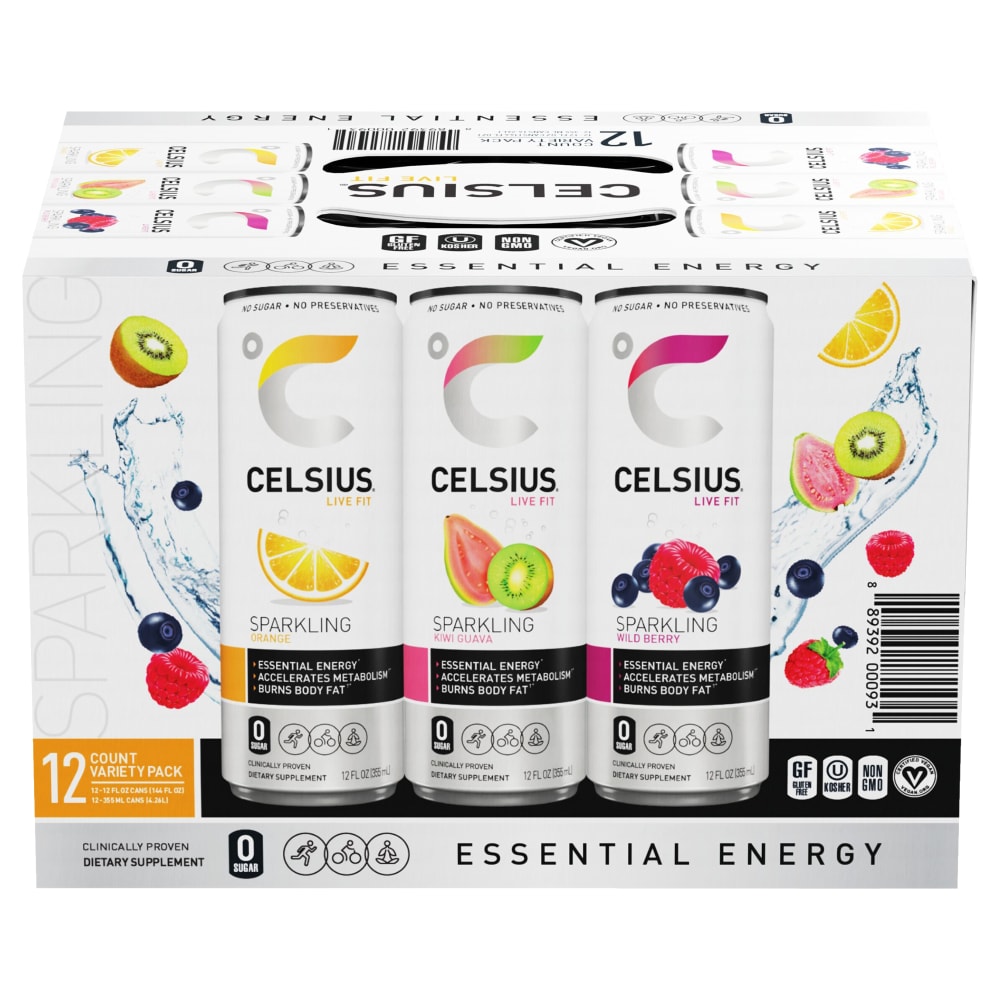 CELSIUS® Energy Drink Variety Pack Cans