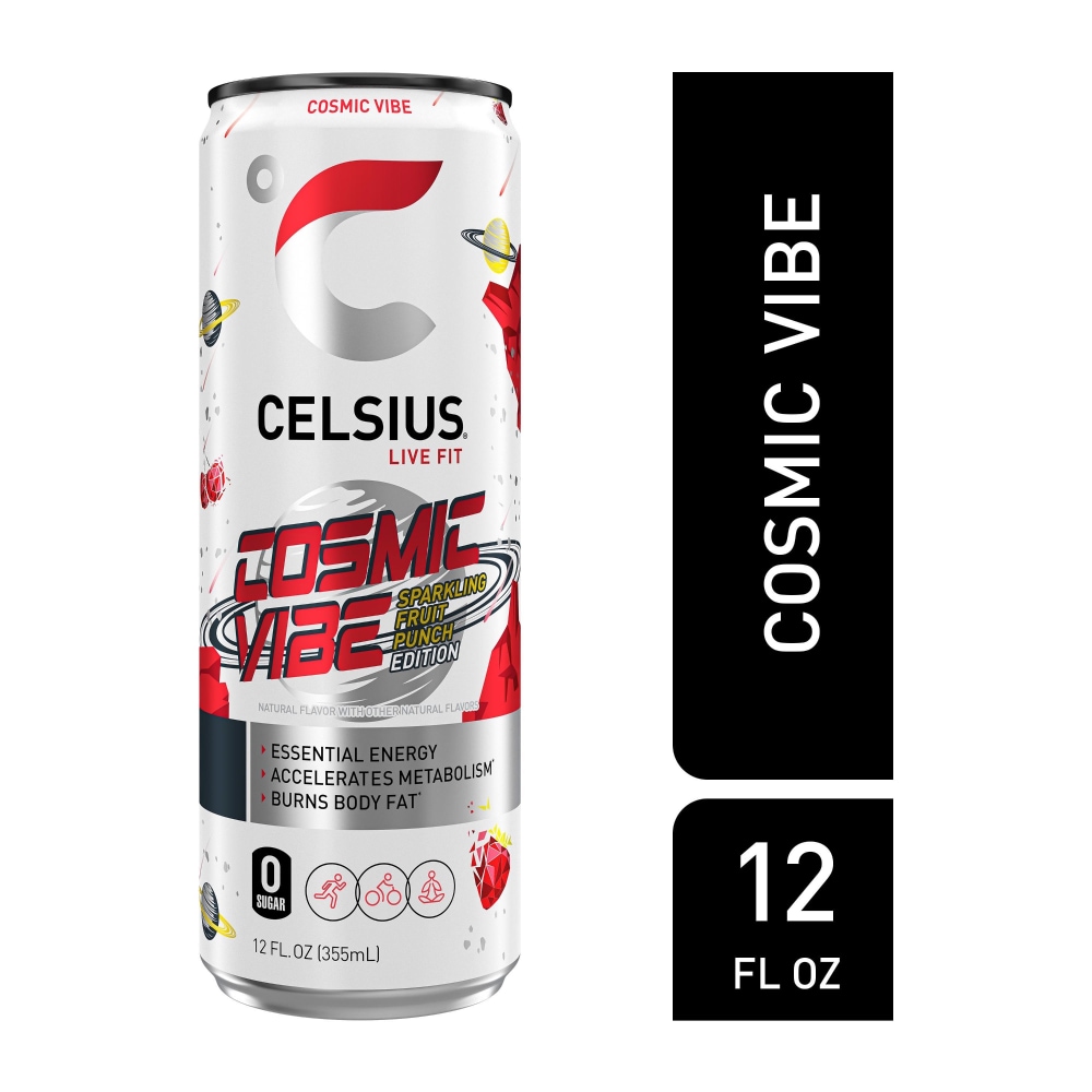 CELSIUS® Sparkling Cosmic Vibe Energy Drink Can