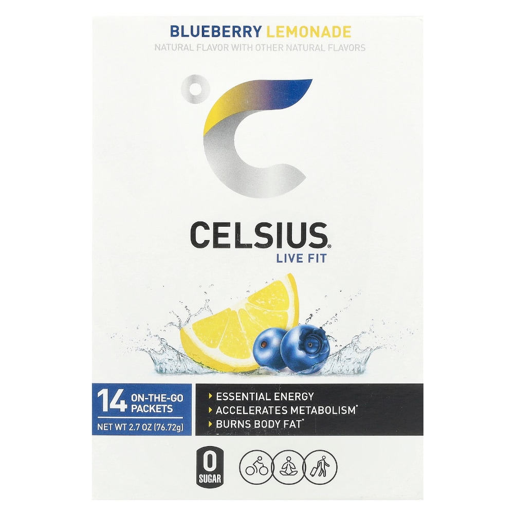Celsius® Blueberry Lemon Paackets