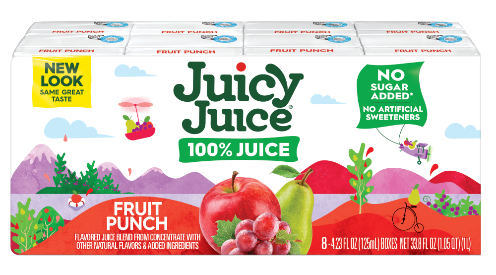 Juicy Juice® 100% Juice Fruit Punch Bottles